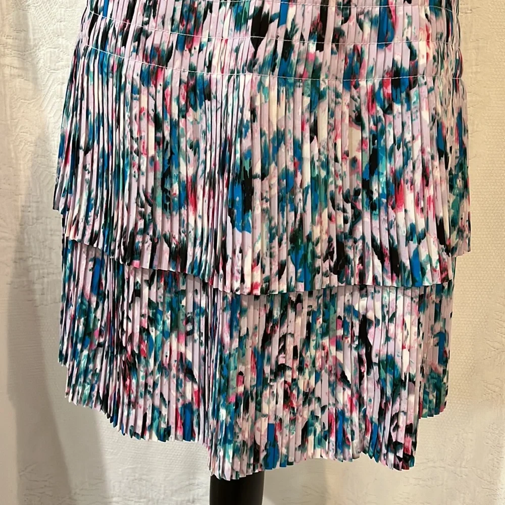 J Crew tiered pleated skirt, size‎ 2
